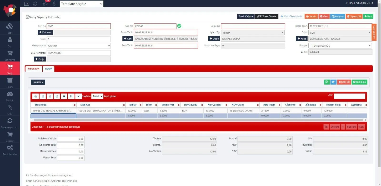 Tamsoft-bulut-yazilimi-satis-yonetimi-ekran-goruntuleri-3